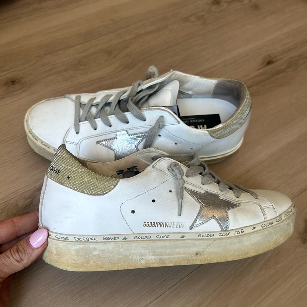 Golden goose hi star size 38